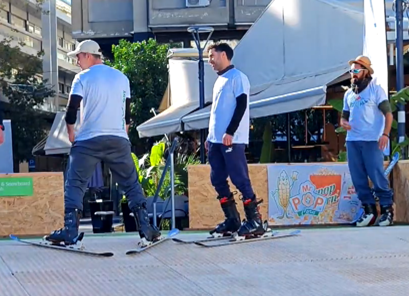 Λαμία: «Ski 4 all»- Πίστα σκι στο κέντρο της πόλης για εκπαίδευση μικρών και μεγάλων