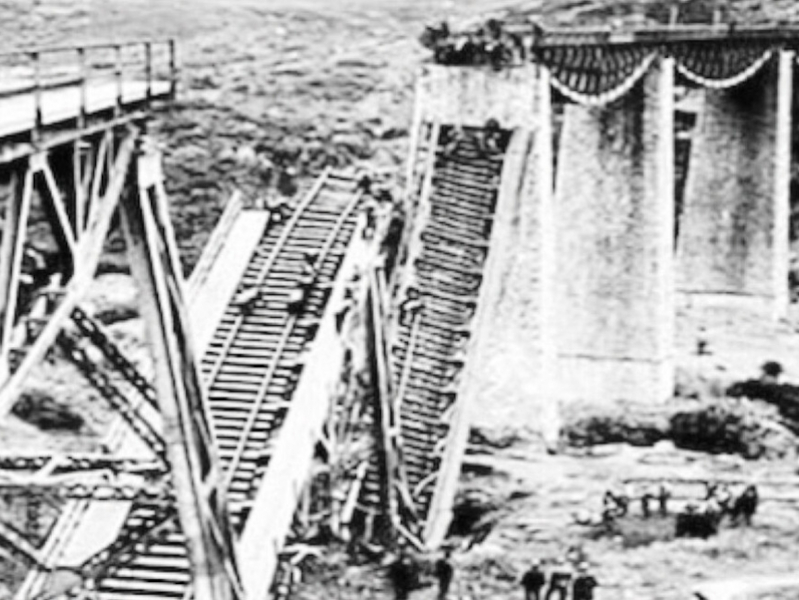 Η ανατίναξη της Γέφυρας του Γοργοποτάμου