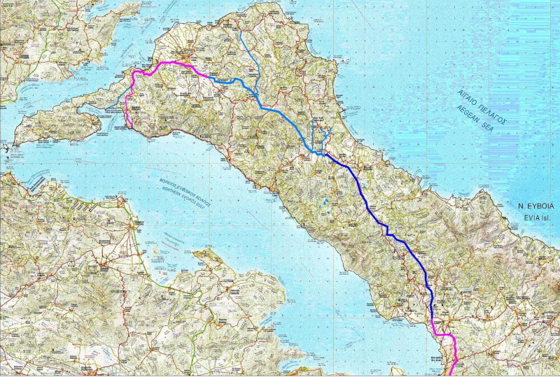 Υποβλήθηκε η πρόταση χρηματοδότησης για τις μελέτες του νέου Κεντρικού Οδικού Άξονα Βόρειας Εύβοιας Τμήμα: Παράκαμψη Ψαχνών – Προκόπι (Στροφυλιά)